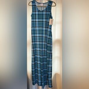 LULAROE - SIZE LARGE WOMENS SLEEVELESS MAXI DRESS